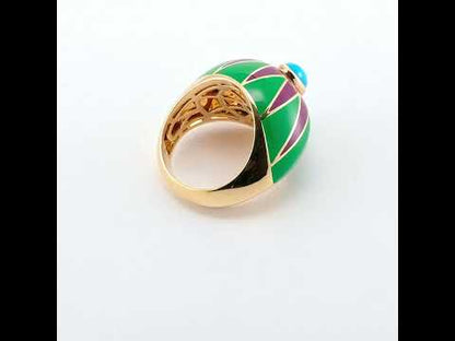 Rock by GS 'Crazy Eye' Ring