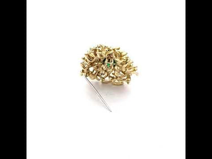 Alan Gard Tourmaline Brooch