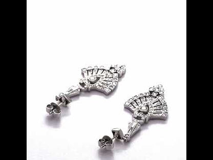 Vintage Diamond Earrings