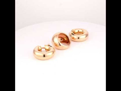 Vintage Earrings and Dome Ring