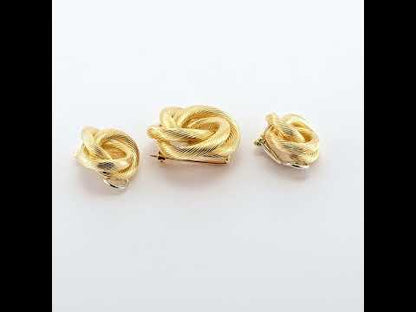 Weingrill Earrings and Brooch Suite