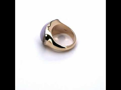 Harry Fireside Lavender Jade Ring