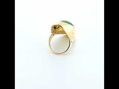 Zolotas Chrysoprase Demi Parure