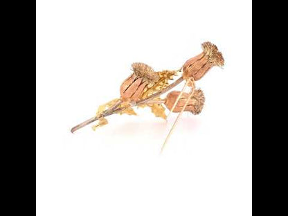 Buccellati Flower Brooch and Earrings