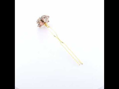 French Antique Flower Brooch
