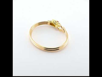 Gay Frères Leopard Bangle