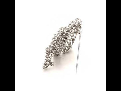 Cartier Diamond Brooch