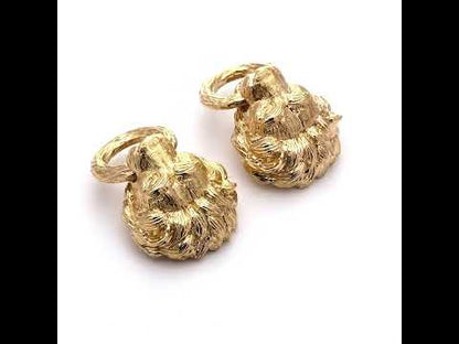 Van Cleef & Arpels Door Knocker Earrings