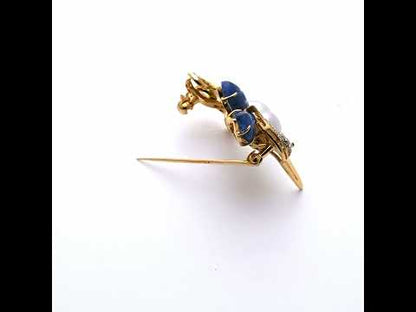 Vintage "Hummingbird" Brooch