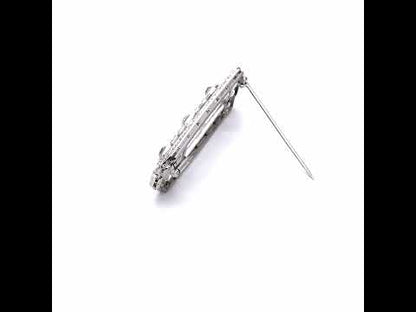 Art Deco Platinum Brooch