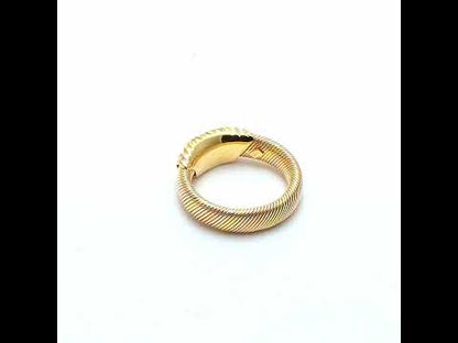 Cartier Three Tone Ring