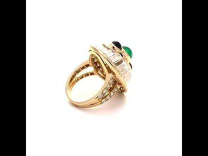 Boucheron Multi-Gem Ring