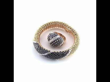 Van Cleef & Arpels "Couscous" Bracelet and Ring