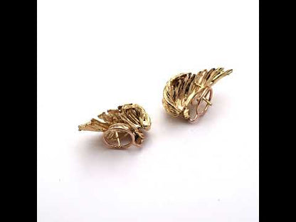 Chaumet Leaf Earrings