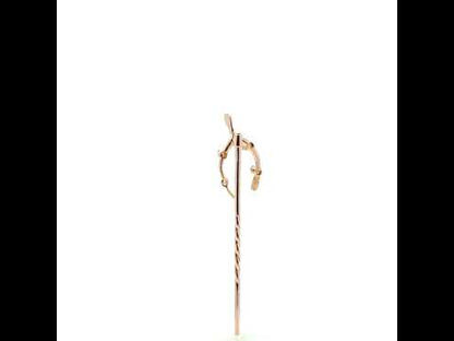 Antique Wishbone Stick Pin