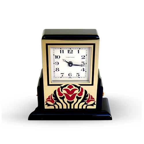 Cartier Art Deco Tilting Table Clock